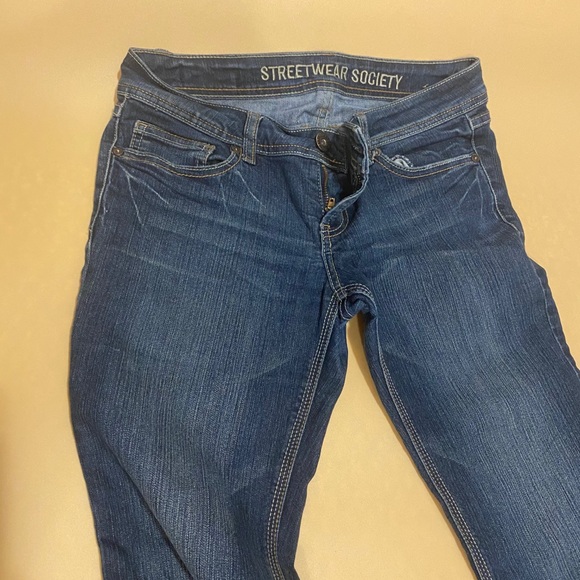 Y2K Star Design Flare Jeans - Picture 6 of 7